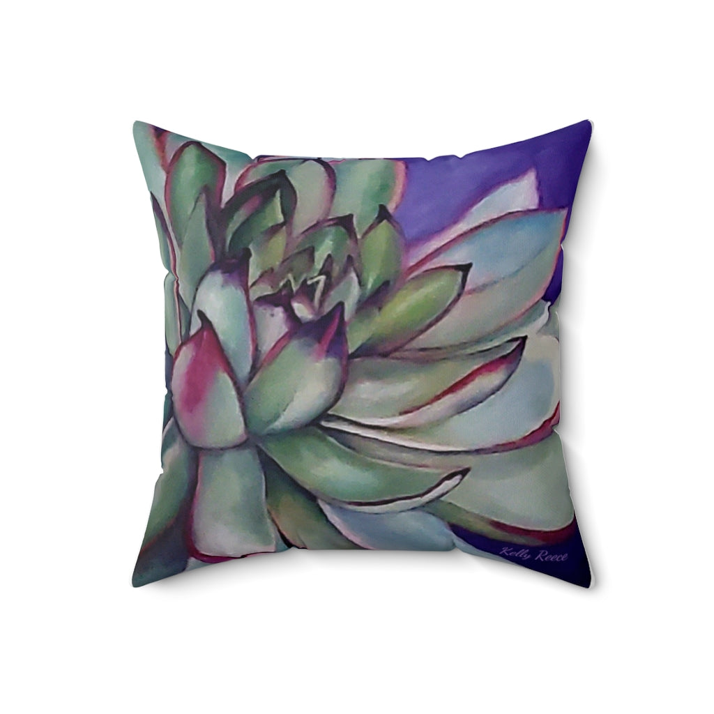 Succulent Square Pillow