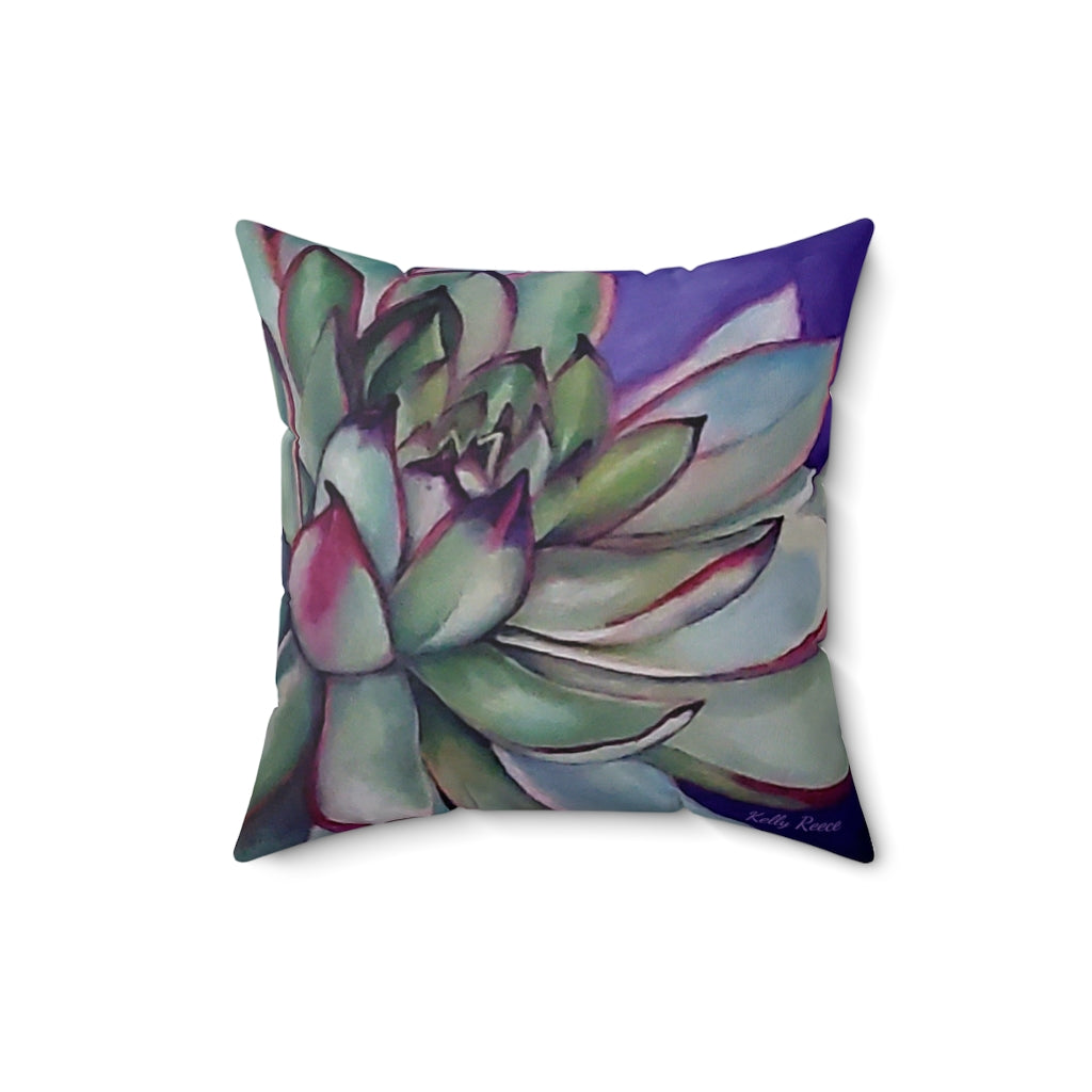 Succulent Square Pillow