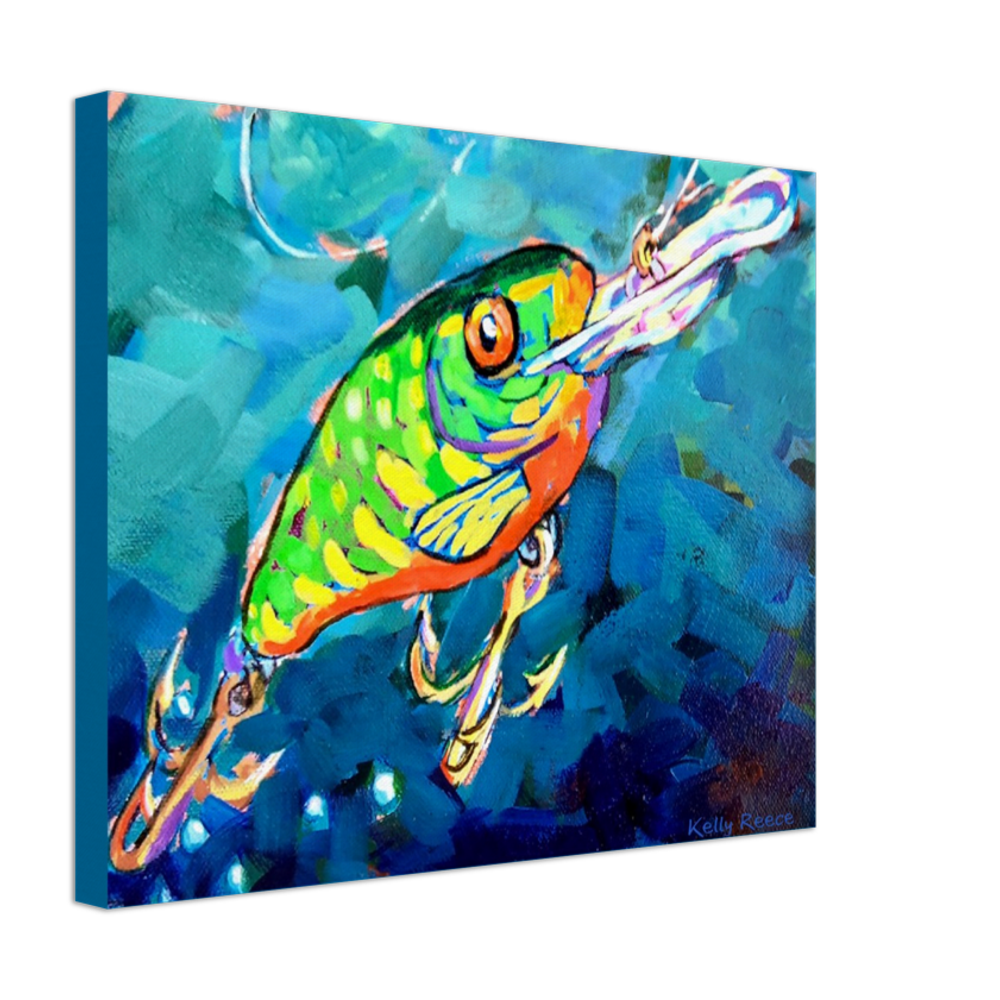 Fishing Lure Canvas Print