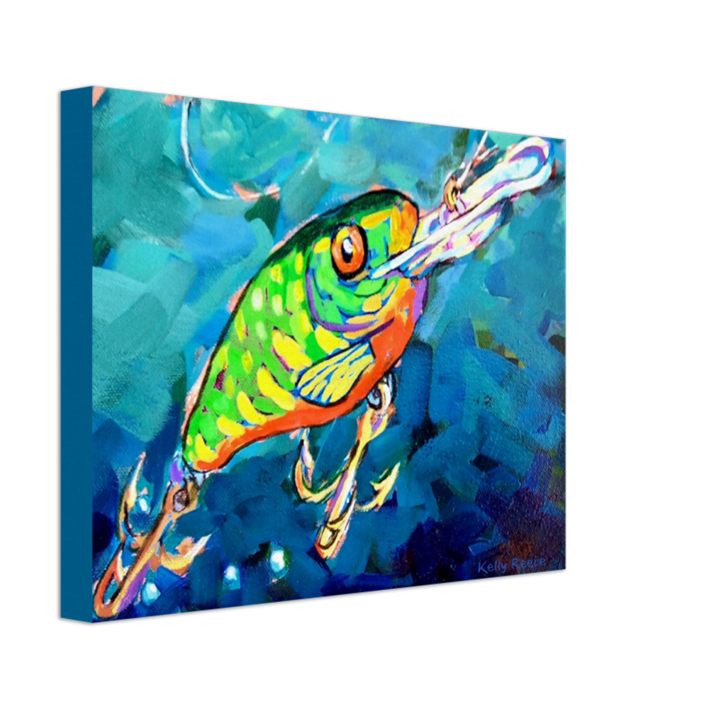 Fishing Lure Canvas Print