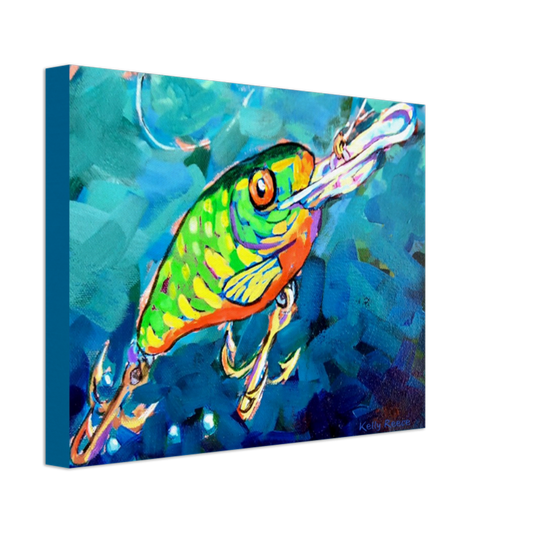 Fishing Lure Canvas Print